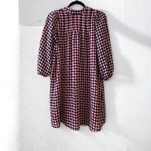 ann taylor houndstooth minidress 🏷️